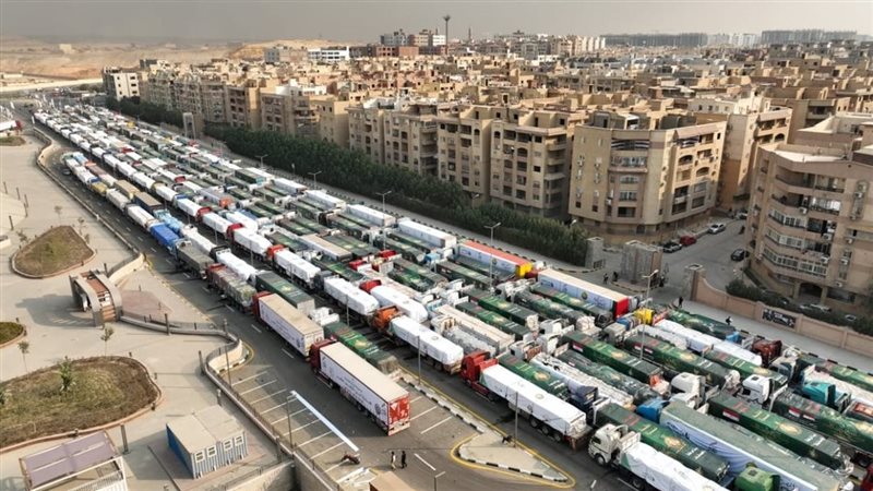 قافلة تحيا مصر المتجهة