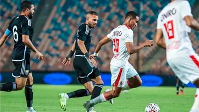 الدوري المصري، الزمالك يتقدم بهدف أمام الجونة بعد 15 دقيقة
