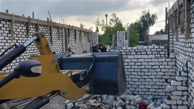 حملة مكبرة لإزالة 16 مقبرة مخالفة بقرية أبيس العاشرة فى الإسكندرية 