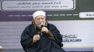  أحمد عمر هاشم من معرض الكتاب: رحلة الإسراء والمعراج كانت بالروح والجسد وباليقظة