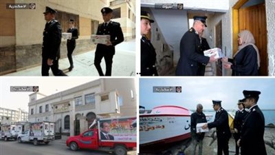 الداخلية تطلق مبادرة مأمورى أقسام ومراكز الشرطة لتوزيع مساعدات عينية على المواطنين