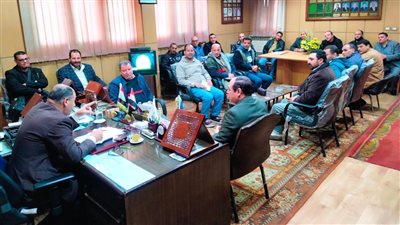 وكيل زراعة البحيرة يجتمع برؤساء أقسام حماية الأراضى