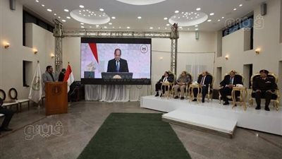 رئيس جامعة كفر الشيخ يشهد فعاليات القافلة الطبية وندوة بعنوان 