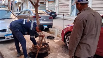 محافظ كفر الشيخ: تطهير بالوعات المطر وغرف الصرف في شرق وغرب العاصمة