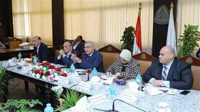 نتائج اجتماع مجلس جامعة الزقازيق بحضور اللواء سمير فرج 