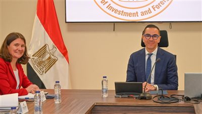 وزير الاستثمار يلتقي وفد مؤسسة عالمية لمراجعة التصنيف الدوري لمصر