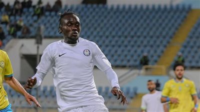 بعد تسجيله هدفين، صامويل أمادي رجل مباراة سموحة وزد في الدوري 