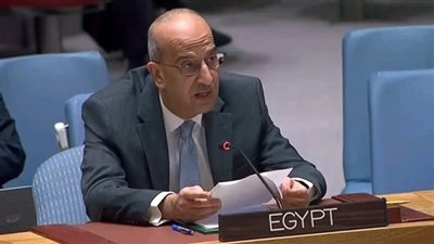 مندوب مصر بالأمم المتحدة: موقفنا ثابت برفض التهجير القسري للفلسطينيين