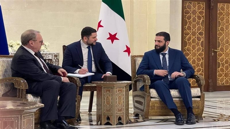 الشرع ومبعوث بوتين،
