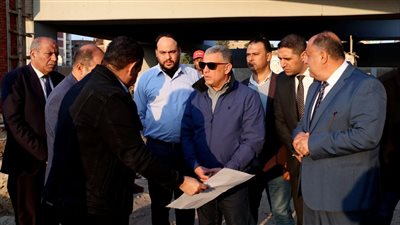 محافظ الإسماعيلية يتفقد أعمال رصف الطرق (صور)