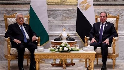 الرئيس الفلسطيني في برقية إلى السيسي: شكرا على موقفكم التاريخي تجاه قضيتنا 