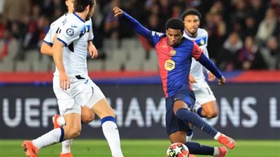 تعادل سلبي بين برشلونة وأتالانتا في الشوط الأول 