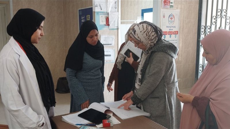 تفقد الخدمات الطبية