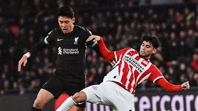 ليفربول يتلقى أول خسارة في دوري أبطال أوروبا أمام أيندهوفن 2/3 وحالة طرد