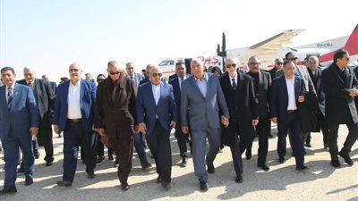 محافظ الوادي الجديد يستقبل لجنتي الدفاع والأمن القومي بمجلسي النواب والشيوخ