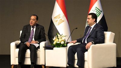 رئيسا وزراء مصر والعراق يترأسان منتدى الأعمال المشترك