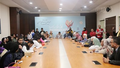 معرض الكتاب 2025، «ديزي» تقنية يابانية لمساعدة ذوي الهمم المصريين في التعرف على الإصدارات الأدبية