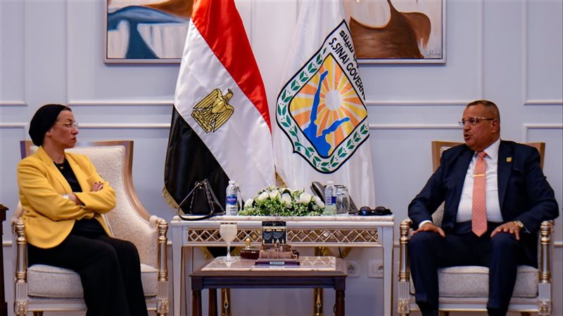 وزيرة البيئة فى زيارة