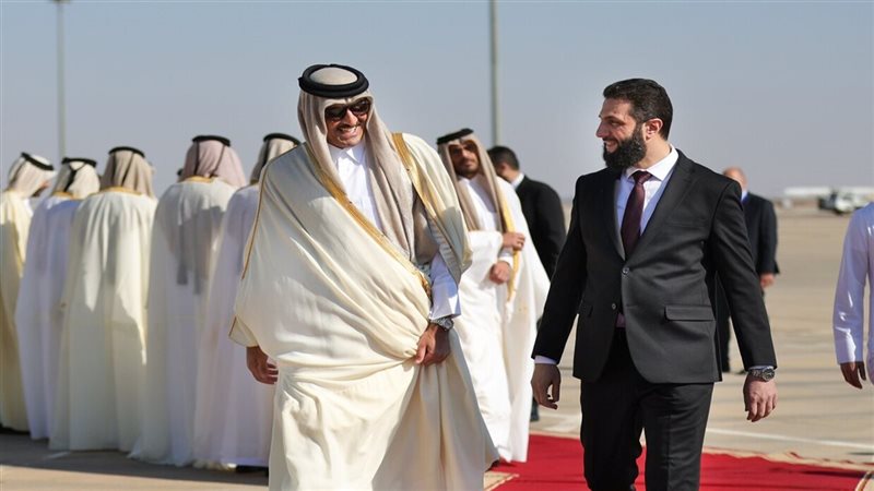الشرع وتميم، فيتو