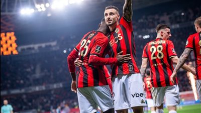 بمشاركة عبد المنعم، شوط أول سلبي بين نيس وجليمت في الدوري الأوروبي 