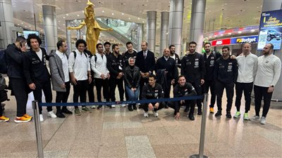 بعثة منتخب اليد تعود إلى القاهرة بعد تحقيق المركز الخامس ببطولة العالم (صور)