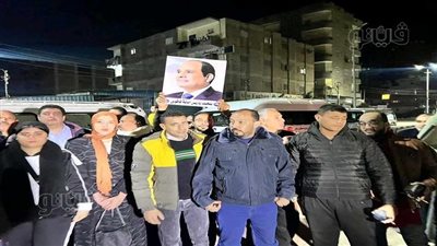 آلاف الشراقوة يصلون معبر رفح لإعلان رفض تهجير سكان غزة (صور)