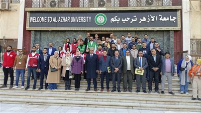 انطلاق قافلة جامعة الأزهر الشاملة إلى حلايب وشلاتين بالتعاون مع الهلال الأحمر