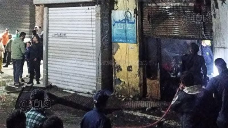حريق في مطبعة بمحافظة