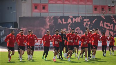 بمشاركة معلول، 12 صورة ترصد مران الأهلي استعدادا لمواجهة مودرن سبورت 