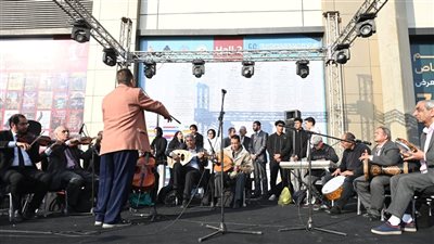 عروض فنية تضيء مسارح معرض القاهرة الدولى للكتاب (صور)