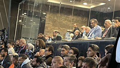 مجلس الزمالك يدعم الفريق أمام بيراميدز من مدرجات الدفاع الجوي (صور)