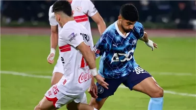إبراهيم عادل أفضل لاعب في مباراة بيراميدز والزمالك 