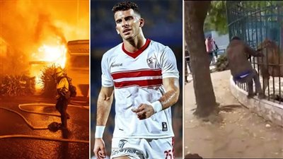 أخبار مصر: لحظة افتراس أسد لعامل بالفيوم، نجل فنان شهير يدهس 3 أشخاص، تطور مفاجئ في أزمة زيزو، كارثة جوية جديدة بأمريكا