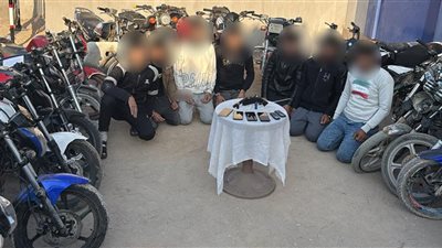 تفاصيل ضبط تشكيل عصابي متخصص في سرقة الدراجات البخارية بالدقهلية 