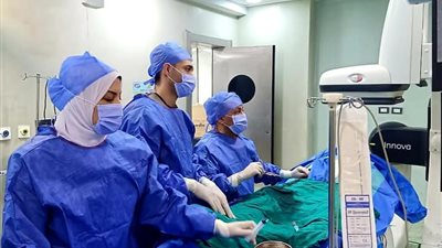 إعادة تشغيل وحدة القسطرة المخية في مستشفى بنها للتأمين الصحي