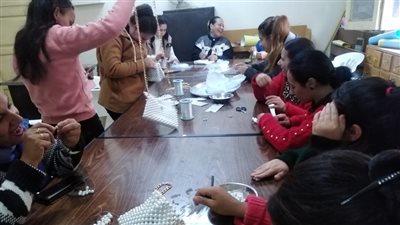 ختام فعاليات الورشة الحرفية 