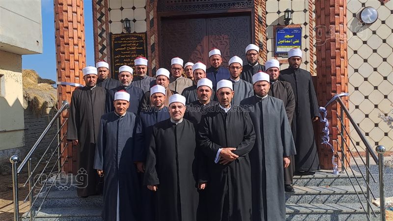 جانب من افتتاح المساجد