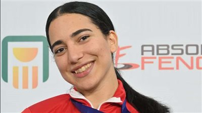 فرح محفوظ: برونزية كأس العالم لسيف المبارزة في مصر لها طابع خاص