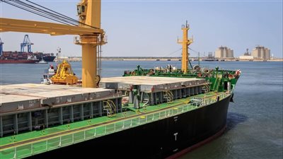 تداول 34 سفينة بميناء دمياط خلال 24 ساعة