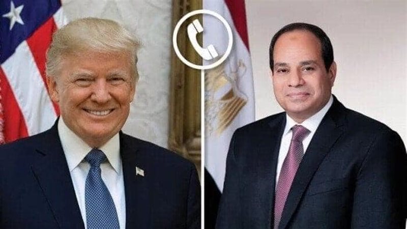 الرئيس السيسي وترامب.فيتو