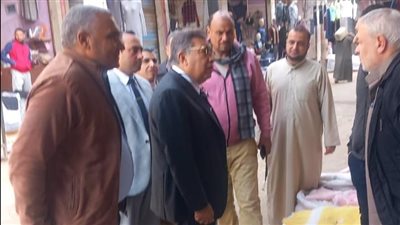 جولة تفقدية لمحافظ الدقهلية بمركز أجا 