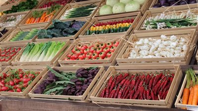 سعر الخضار اليوم، انهيار سعر الثوم في سوق العبور