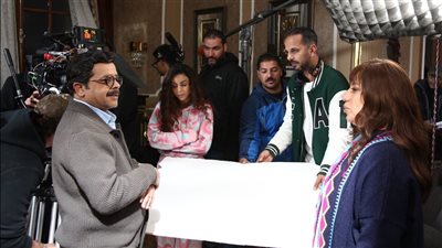 شاهد، كواليس تصوير مسلسل 