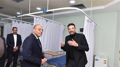وزير العمل يزور مستشفى الناس للأطفال بشبرا (صور)