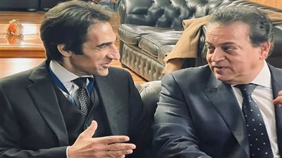 بسام راضي يستقبل خالد عبد الغفار في روما قبل القمة العالمية لحقوق الطفل