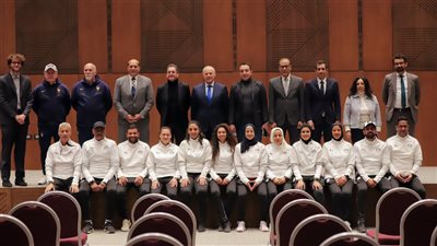 أبو ريدة يوقع بروتوكول تعاون مع السفير الفرنسي لدعم وتطوير الكرة النسائية