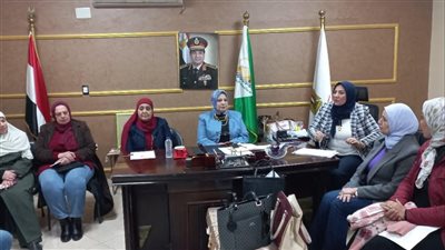 اجتماع مكثف بتعليم أكتوبر لمناقشة استعدادات المدارس للفصل الدراسي الثاني