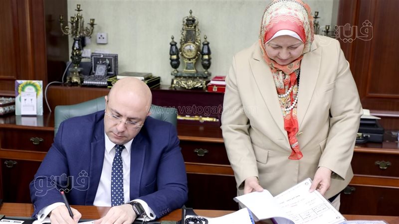 محافظ بني سويف يعتمد