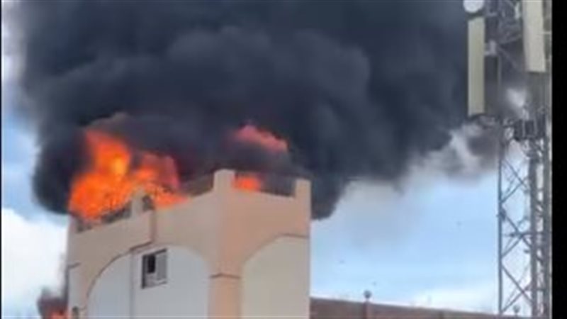  حريق فندق شهير بمدينة