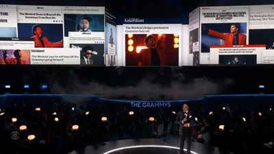 إدارة حفل جرامي تعتذر للمغني ذا ويكند (فيديو)